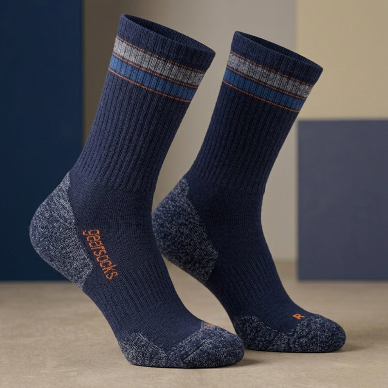 GearSocks Buffalo | Blister-Free Merino Hiking Socks - Crew