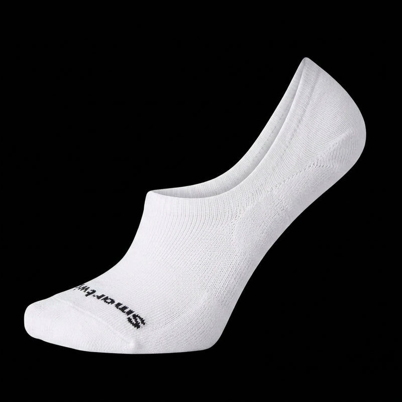 Smartwool Unisex No Show Sneaker Socks - White