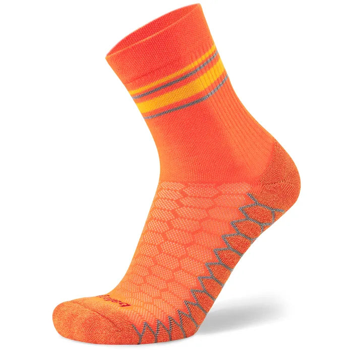 Balega Silver Crew Socks - Orange