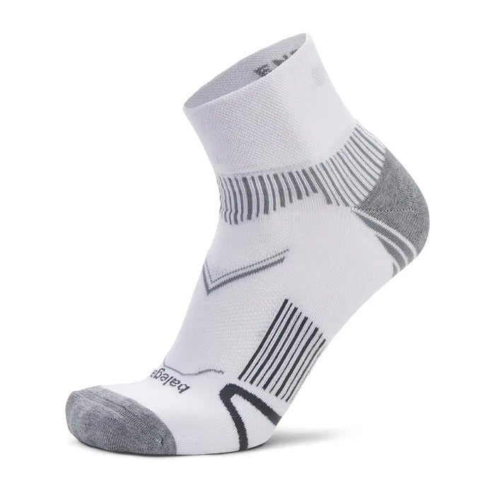 Balega Enduro V-tech Quarter Crew - White