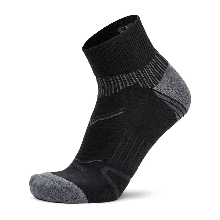 Balega Enduro V-tech Quarter Crew - Black