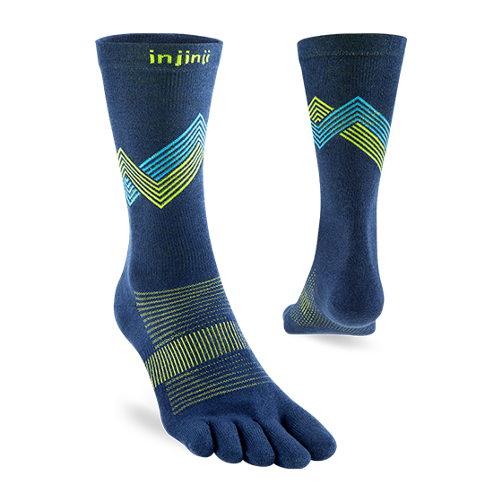 Injinji RUN Lightweight Crew - Glow