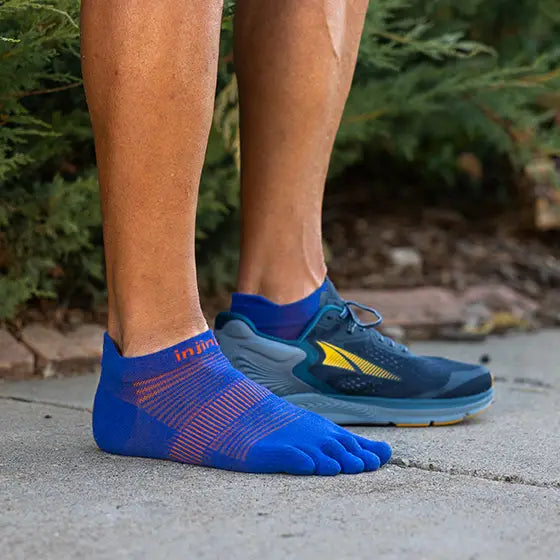 Injinji RUN Lightweight No Show - Sapphire