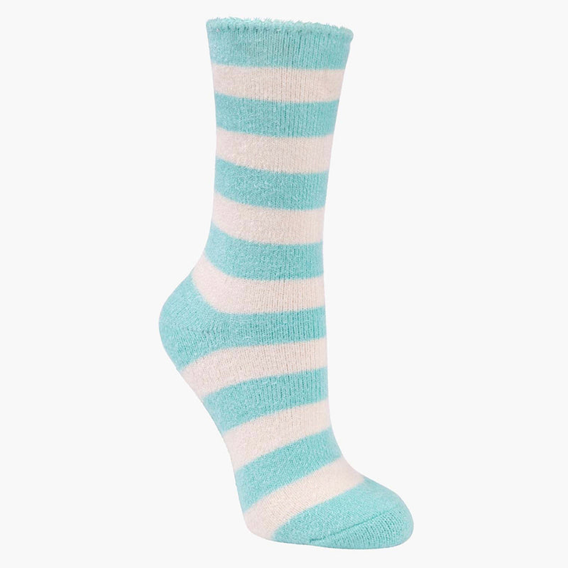 Bamboozld Super Soft Bamboo Bed Socks - Sky Stripe