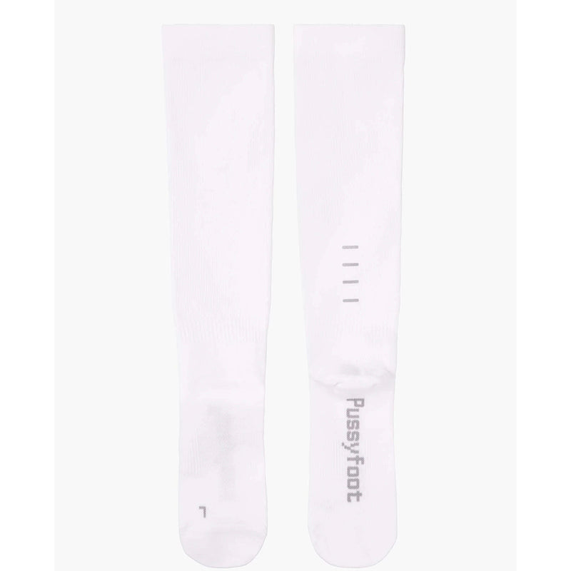 Pussyfoot Knee High Compression Socks - White