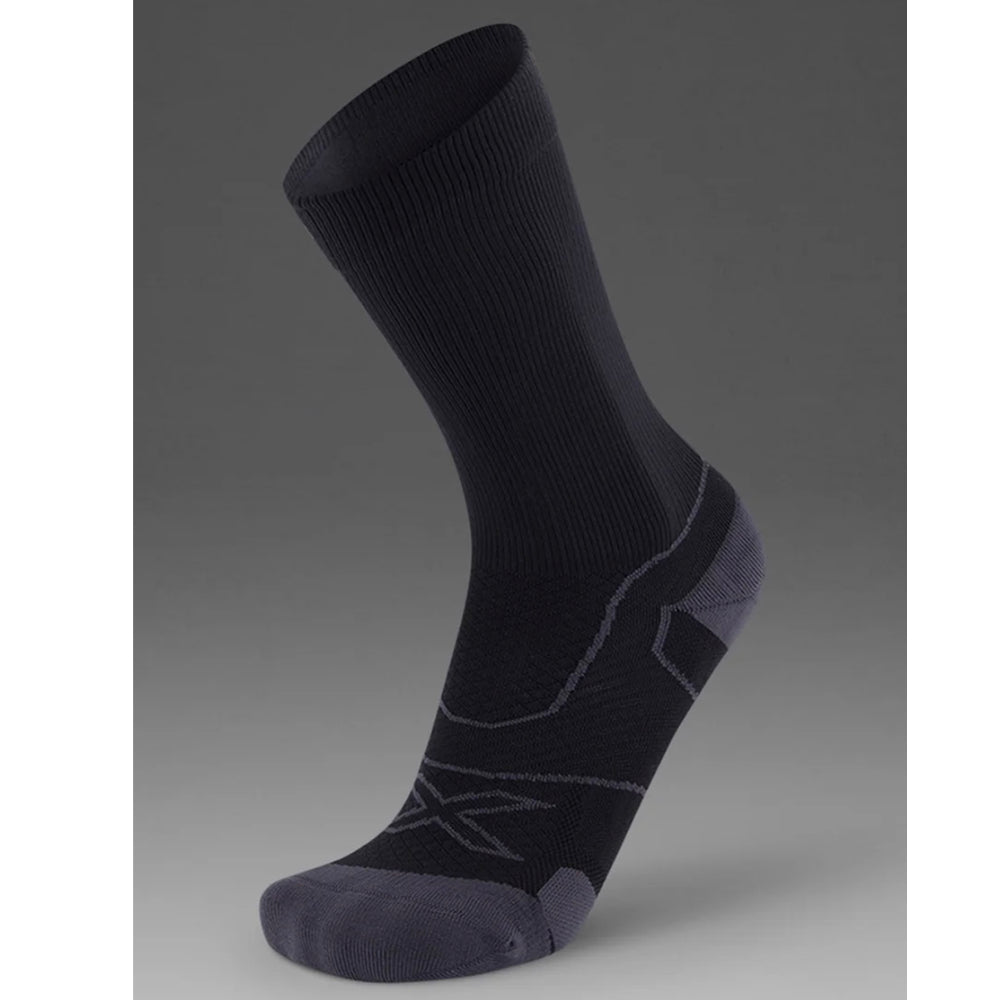 2XU Vectr Cushion Crew Socks - Black