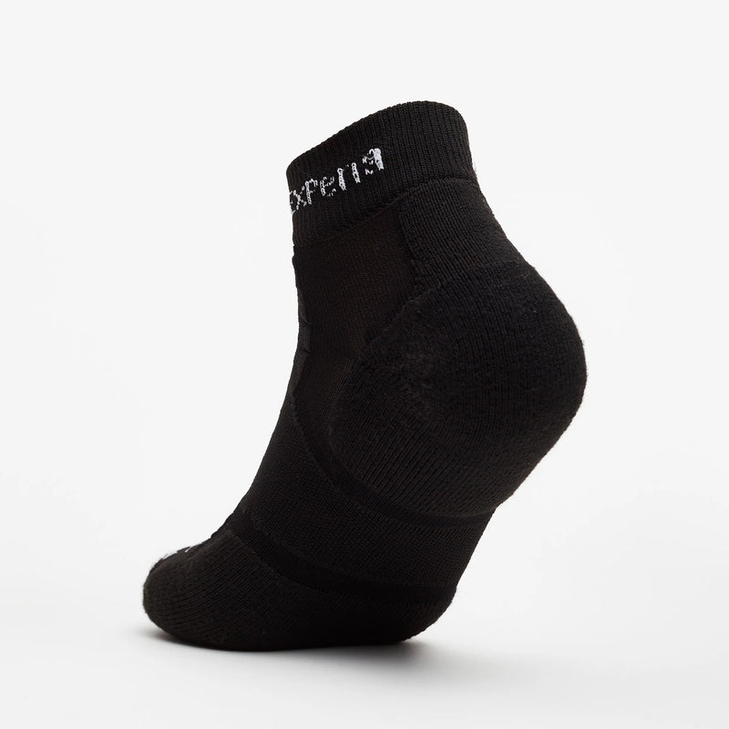 Thorlo Experia TECHFIT Light Cushion Ankle Socks (XCMU) - Black