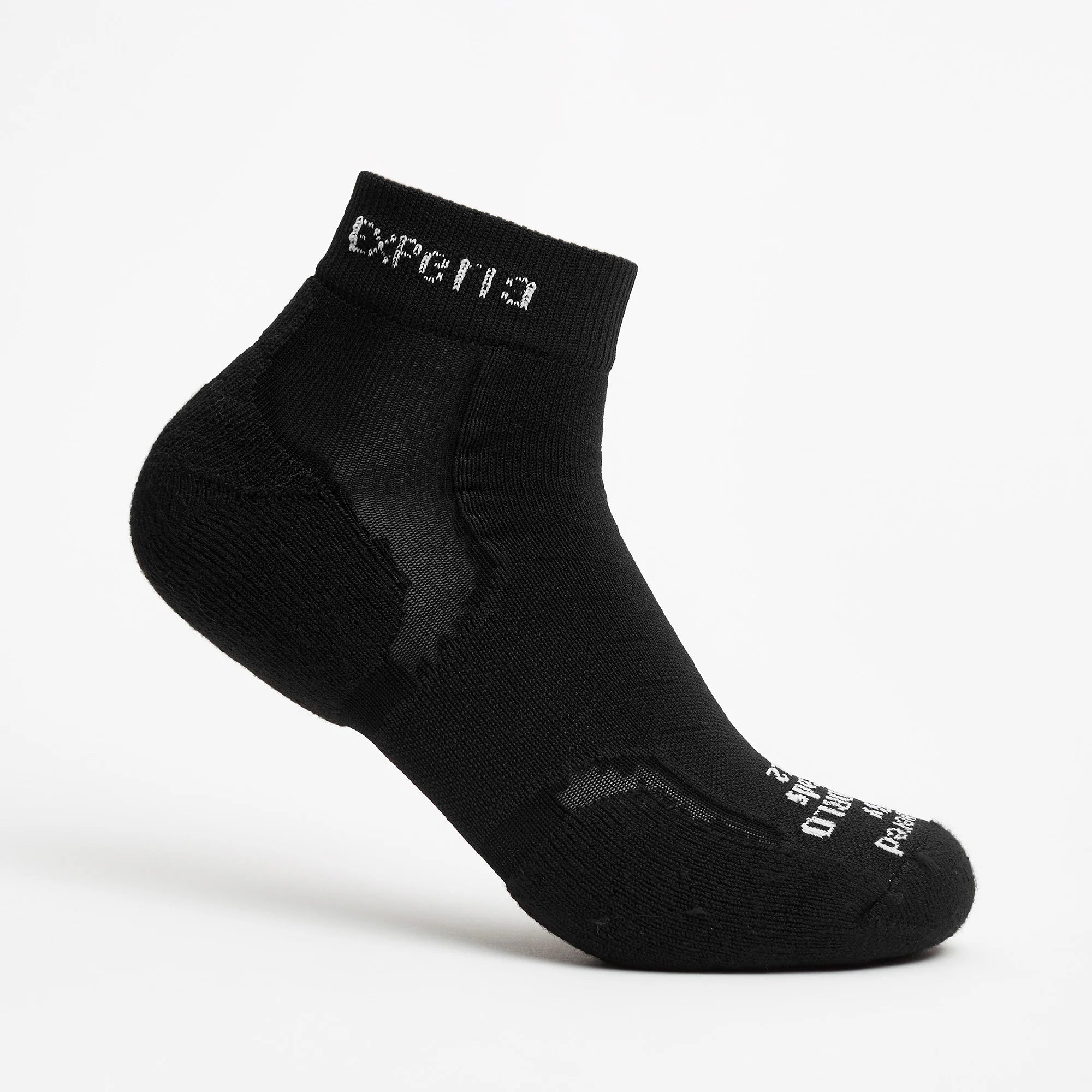 Thorlo Experia TECHFIT Light Cushion Ankle Socks (XCMU) - Black
