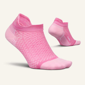 Feetures! Plantar Fasciitis Compression Sock - Light Cushion Tab (Wild Rose)