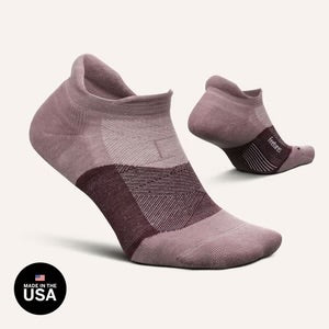 Feetures! Merino 10 Cushion No Show Tab - Spiced