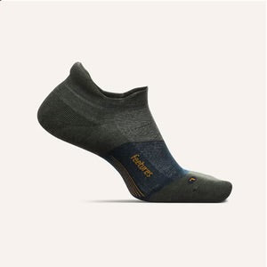 Feetures! Merino 10 Cushion No Show Tab - Forest