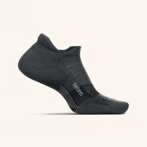 Feetures! Merino 10 Cushion No Show Tab - Grey