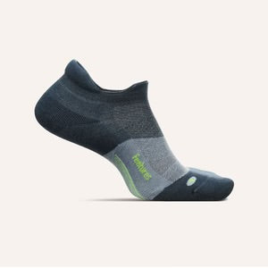 Feetures! Merino 10 Cushion No Show Tab - Stormy