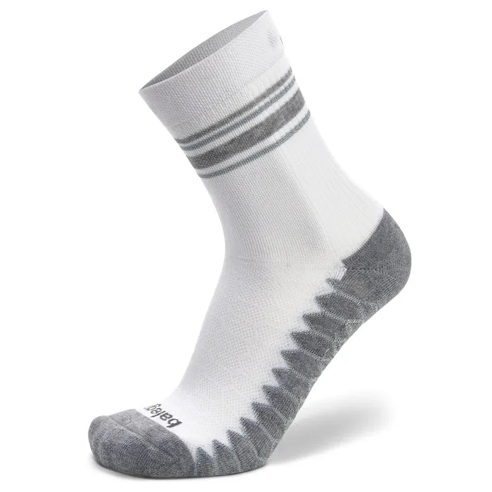 Balega Silver Crew Socks - White