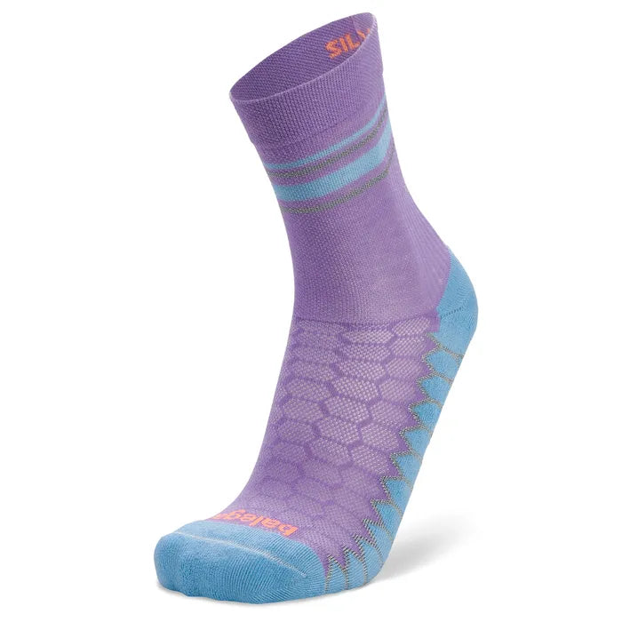 Balega Silver Crew Socks - Lavender
