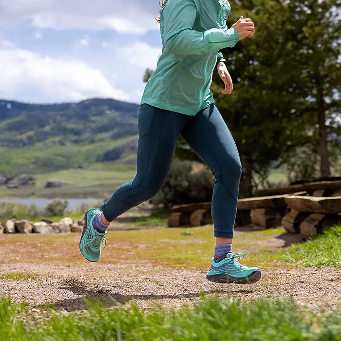 Injinji TRAIL Women's Mini Crew - Periwinkle