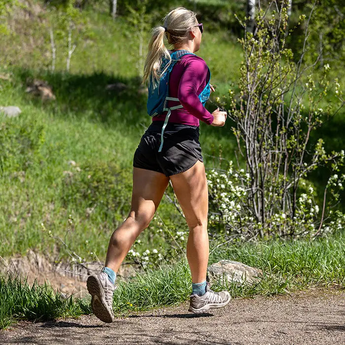 Injinji TRAIL Women's Mini Crew - Seascape