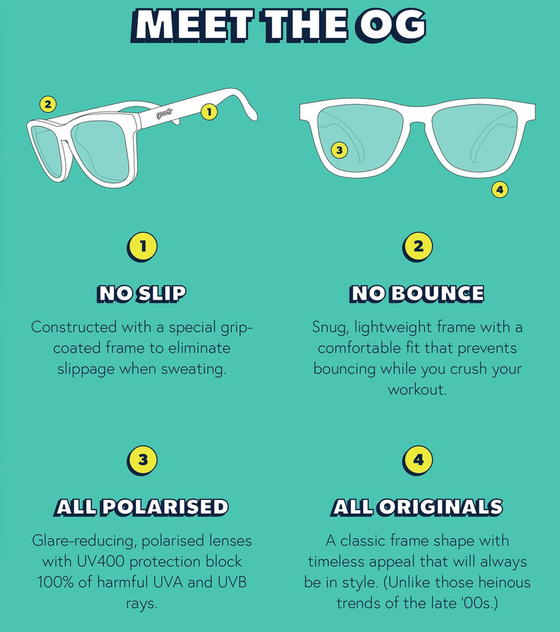 Goodr Sunglasses - Bosley’s Basset Hound Dreams