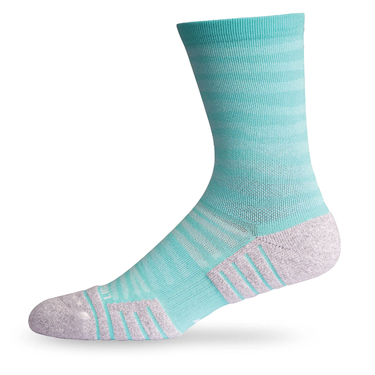 Lightfeet Performance Sports Socks - Raster Half Crew (Mint)