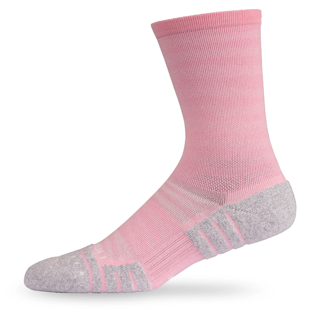 Lightfeet Performance Sports Socks - Raster Half Crew (Soft Pink)