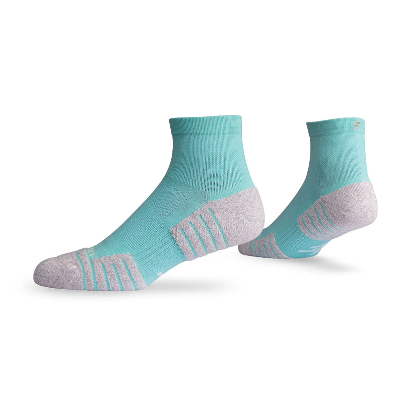 Lightfeet Performance Quarter Sports Socks - Mint