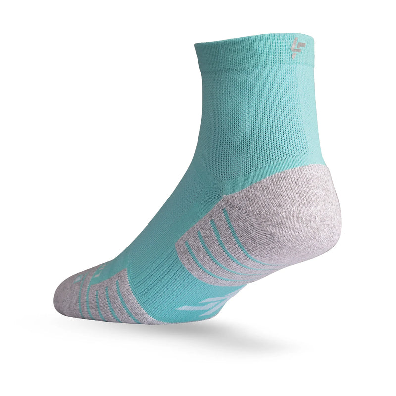 Lightfeet Performance Quarter Sports Socks - Mint