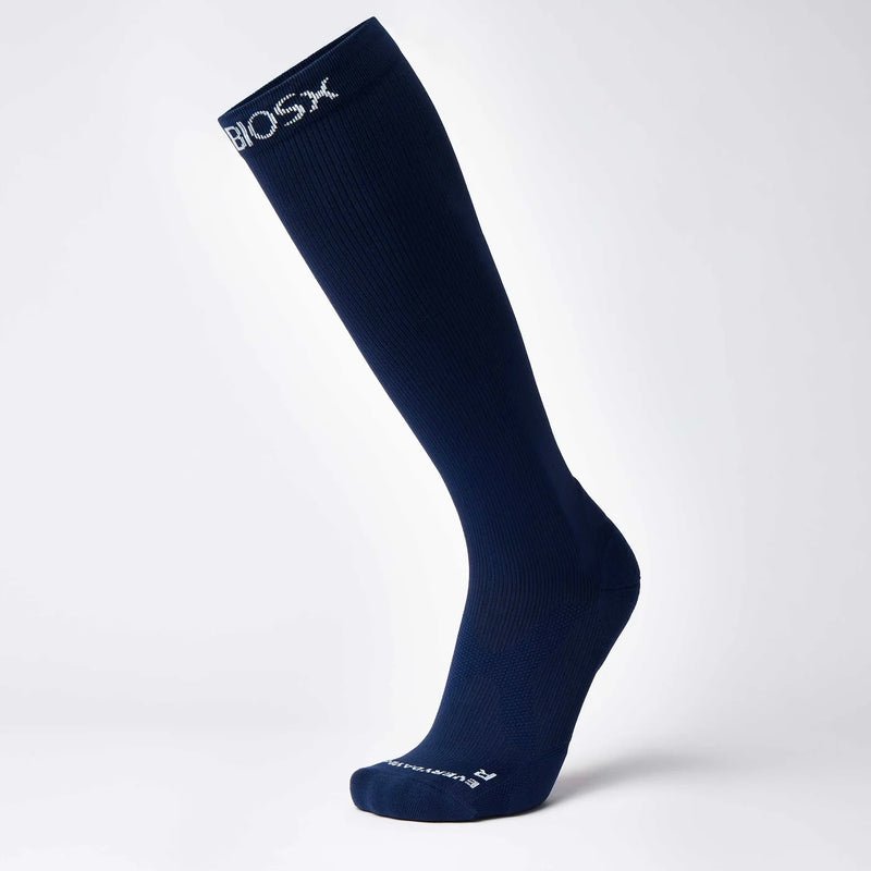 BIOSx Everyday 24/7 Compression Socks - Navy