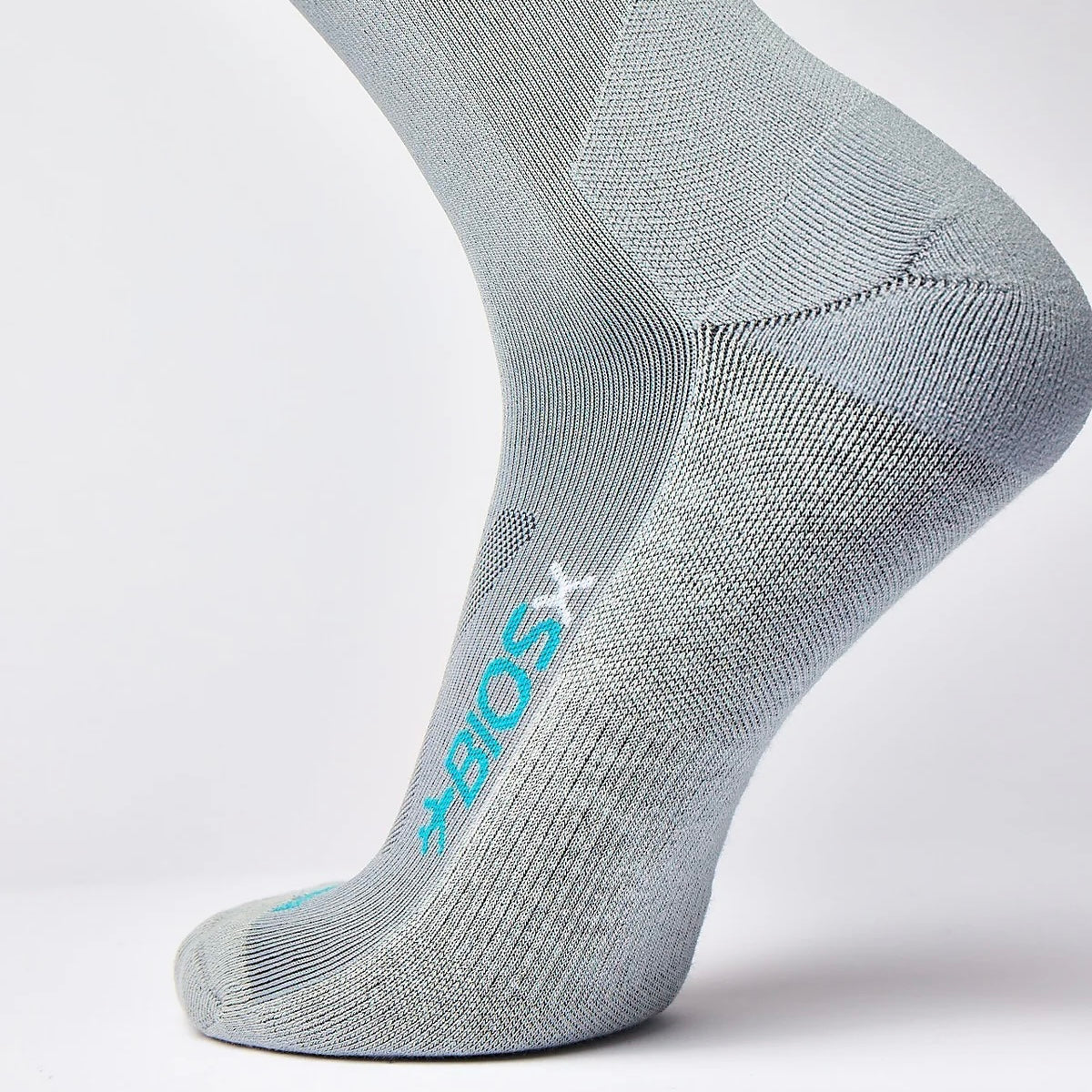 BIOSx Departures Travel Compression Socks - Grey