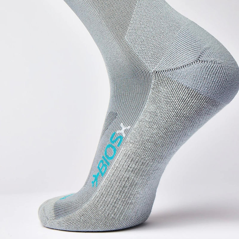 BIOSx Departures Travel Compression Socks - Grey