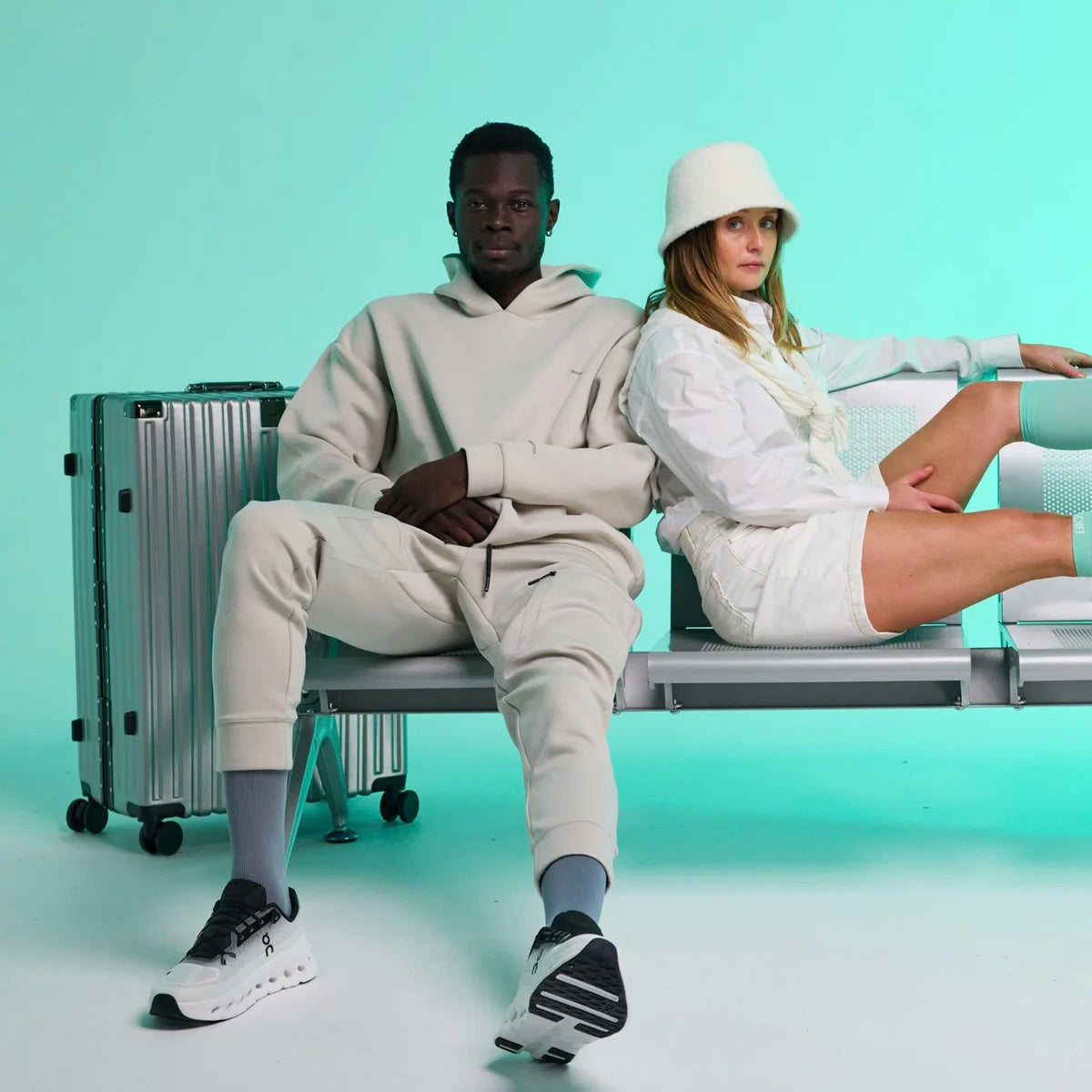 BIOSx Departures Travel Compression Socks - Grey