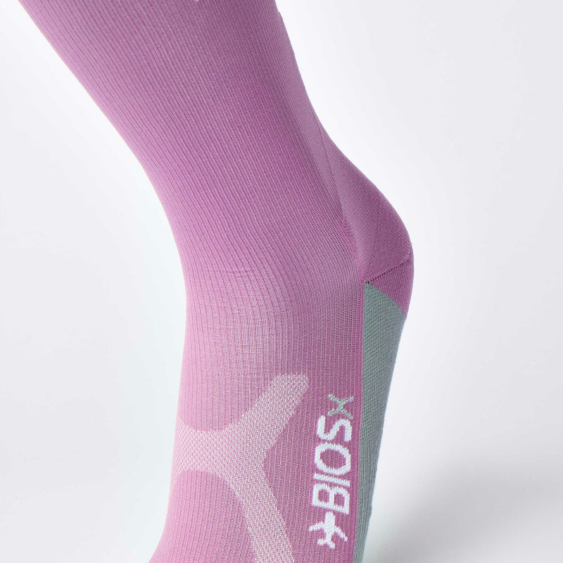 BIOSx Departures Travel Compression Socks - Lilac