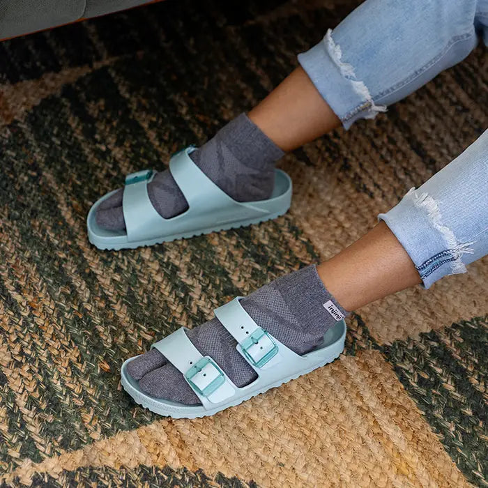 Injinji SPLIT-TOE Mini Crew - Ash