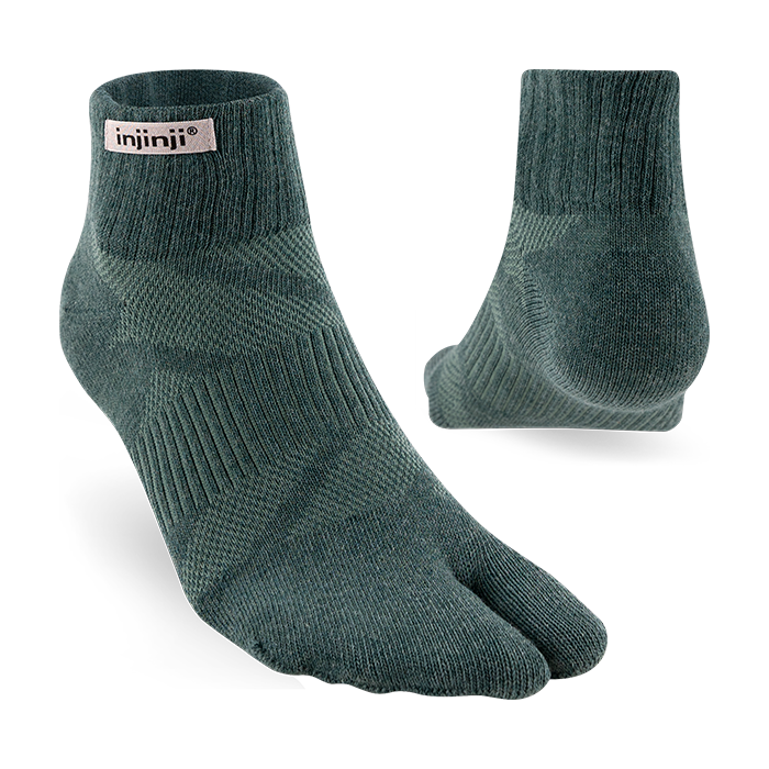 Injinji SPLIT-TOE Mini Crew - Juniper