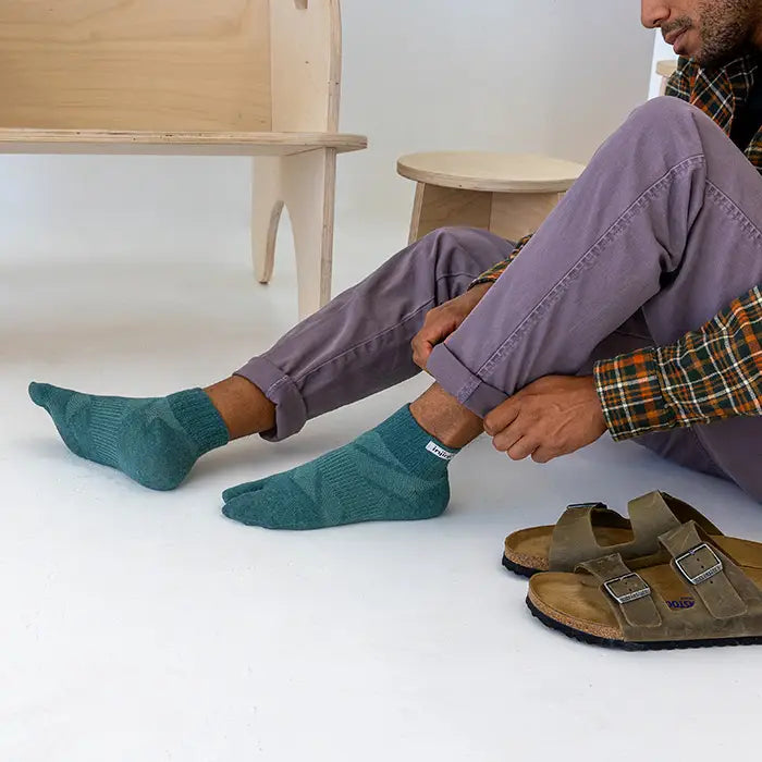 Injinji SPLIT-TOE Mini Crew - Juniper