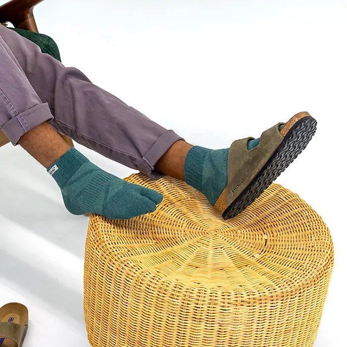 Injinji SPLIT-TOE Mini Crew - Juniper