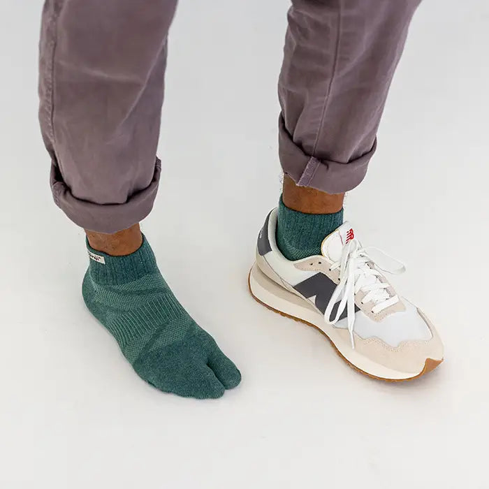 Injinji SPLIT-TOE Mini Crew - Juniper
