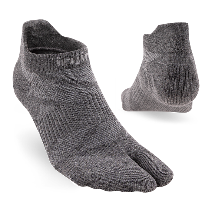 Injinji SPLIT-TOE No Show - Ash