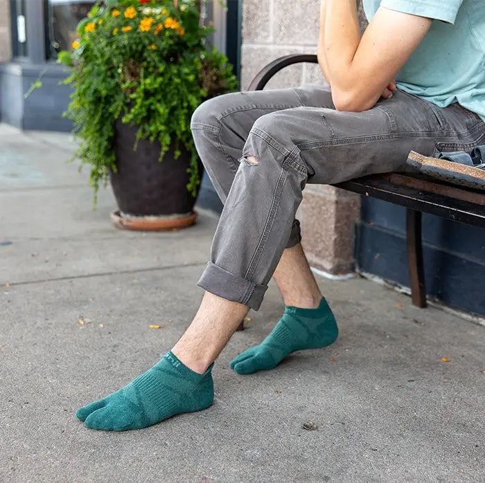 Injinji SPLIT-TOE No Show - Juniper
