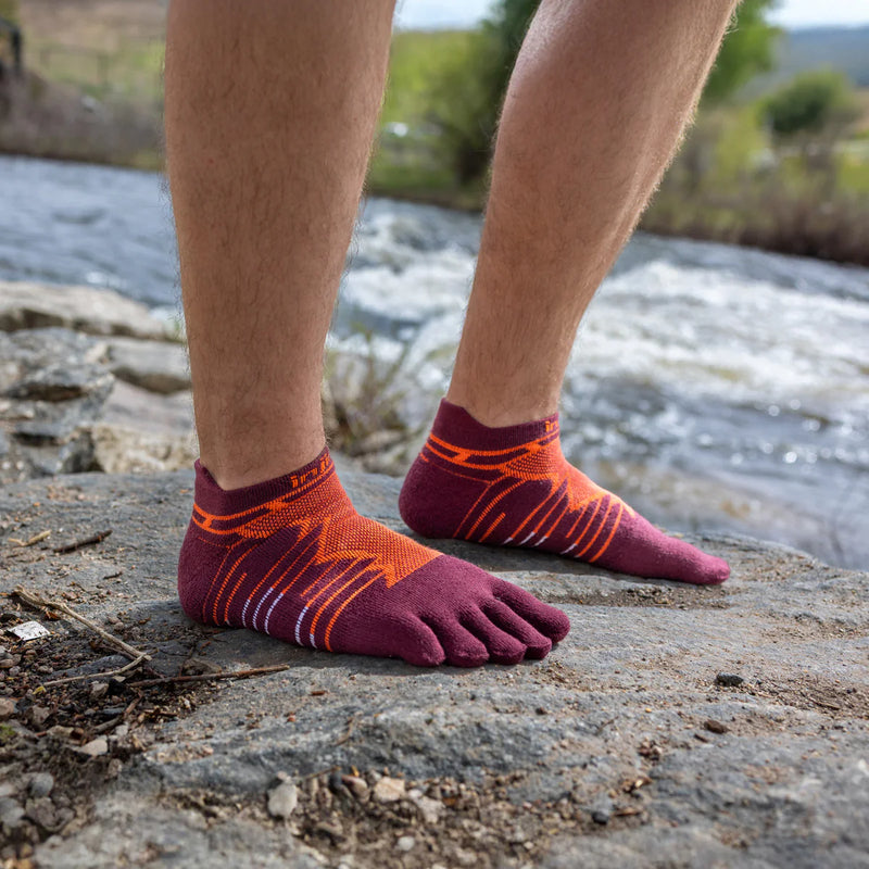 Injinji Ultra RUN No Show - Mahogany