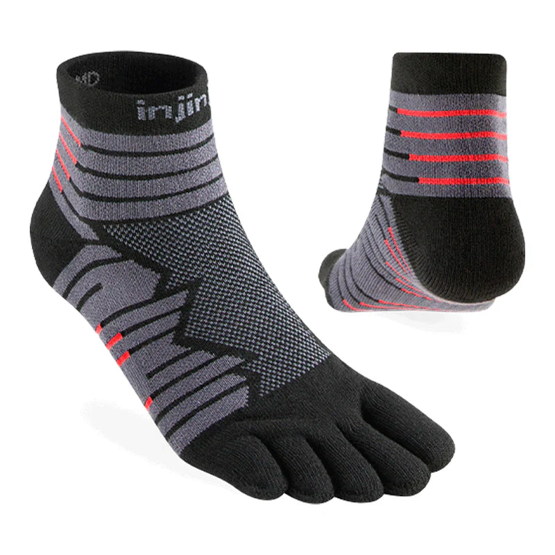 Injinji RUN Lightweight Mini Crew - Onyx