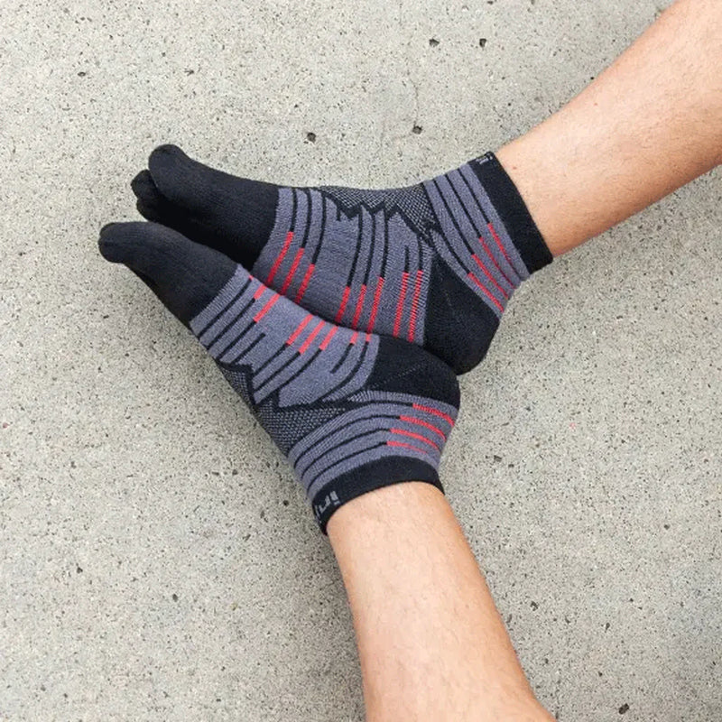 Injinji RUN Lightweight Mini Crew - Onyx