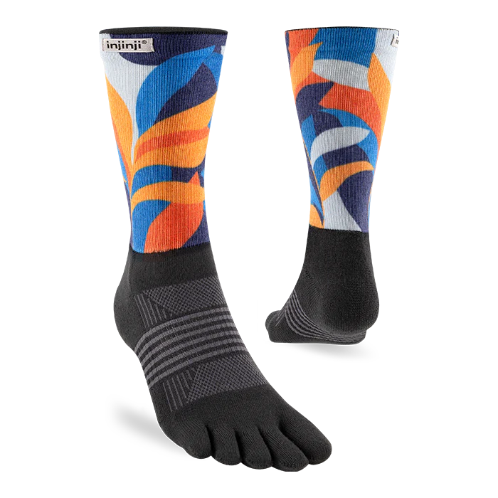 Injinji Spectrum Trail Women's Midweight Crew - Botanic