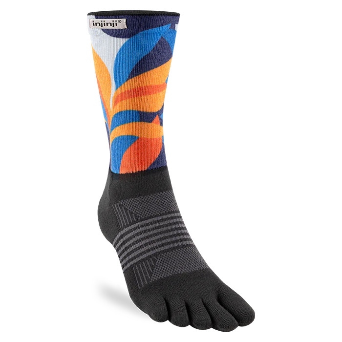 Injinji Spectrum Trail Women's Midweight Crew - Botanic