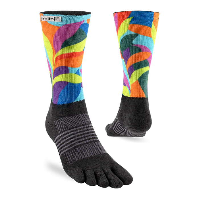 Injinji Spectrum Trail Women's Midweight Crew - Verdue