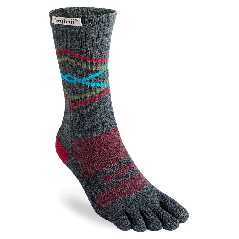 Injinji TRAIL Midweight Crew - Peak