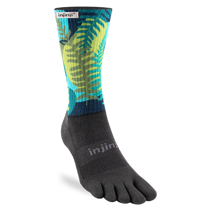 Injinji Spectrum Trail Midweight Crew - Jungle