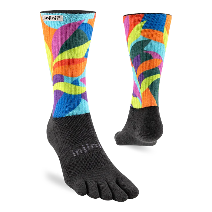 Injinji Spectrum Trail Midweight Crew - Verdue