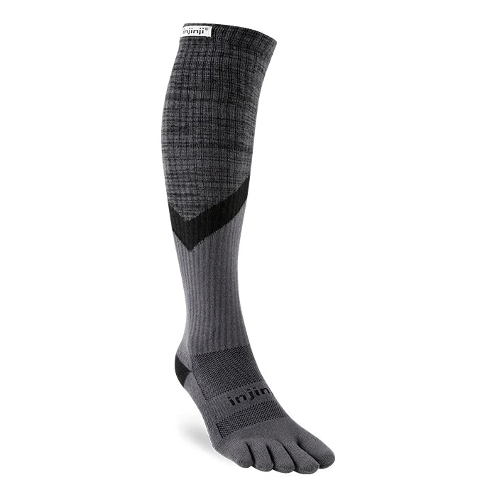 Injinji Trail Midweight Over The Calf - Granite