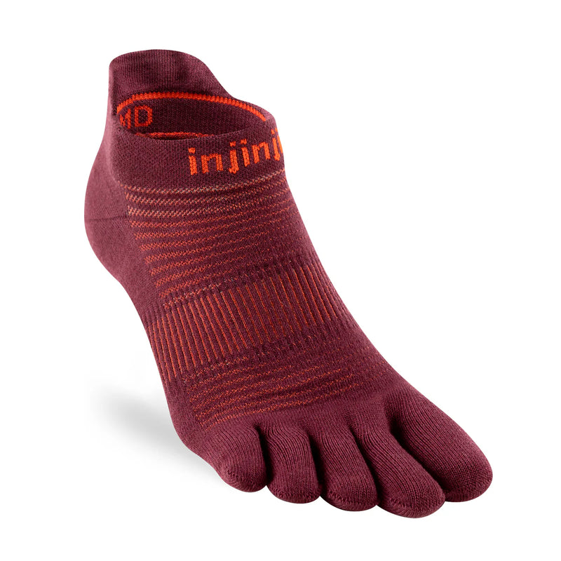 Injinji RUN Lightweight No Show - Mahogany