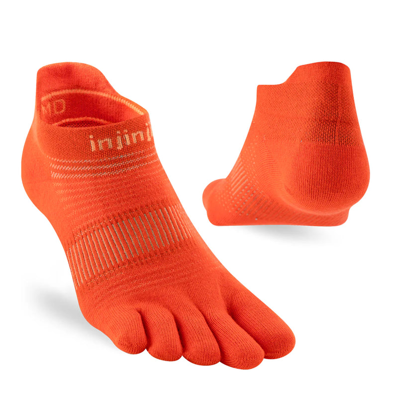 Injinji RUN Lightweight No Show - Flame